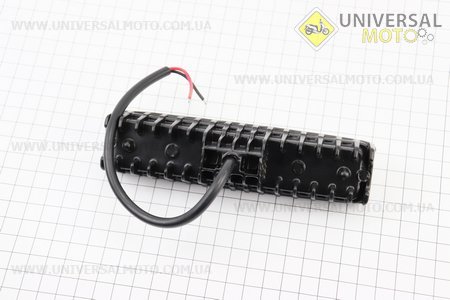 УЦЕНКА Фара додаткова світлодіодна влагозащитная - 6 LED з кріпленням, прямокутна 39 * 148мм (без кріплень). Китай (Освітлення / UM3513-V20)