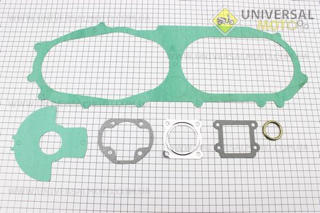 Прокладки двигуна Yamaha BWS50см.куб.-40мм, комплект 6 деталей. Китай (Запчастини до японського скутера / UM3521-V09)