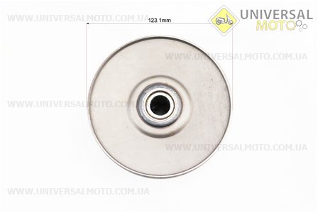 Варіатор задній комплект Suzuki AD 50 (без дзвони). Mototech (Запчастини до японського скутера / UM3521-V10)