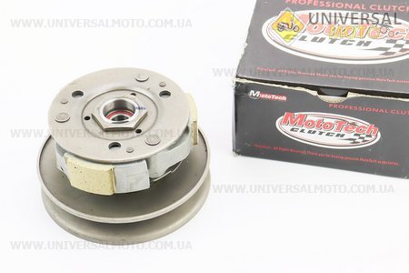 Варіатор задній комплект Suzuki AD 50 (без дзвони). Mototech (Запчастини до японського скутера / UM3521-V10)