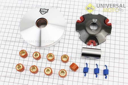 Варіатор передній комплект Suzuki AD 50 ТЮНІНГ. JWBP (Запчастини до японського скутера / UM3521-V43)