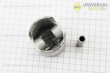 Поршневий комплект (поршень, кільця, палець) Suzuki AD100/110 52,5мм +0,75 (палець 12мм) Китай. Mototech (Запчастини до японського скутера / UM3521-V74)