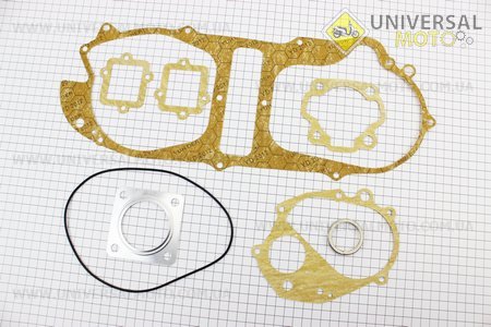 Прокладки двигуна Suzuki AD110см.куб.-52,5мм, комплект 8 деталей, Тайвань. Mototech (Запчастини до японського скутера / UM3522-V06)