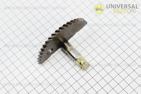 Півмісяць кікстартеру Honda LEAD50 / 90, тип 2. Китай (Запчастини на скутер Honda LEAD / UM3523-V81)