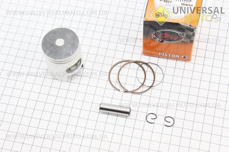 Поршневий комплект (поршень, кільця, палець) Honda LEAD50 40мм +0,50 (палець 10мм). MTRT (Запчастини до японського скутера / UM3524-V66)