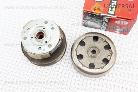 Варіатор задній комплект Suzuki AD 100. S (Запчастини на скутер Suzuki / UM3525-V08)