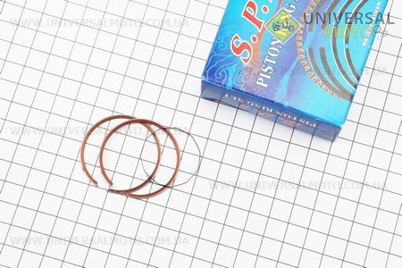 Кільця поршневі Honda DIO50 39мм STD (замки внутрішні) Тайвань. S.P.I (Запчастини на скутер Honda DIO50 / UM3525-V69)