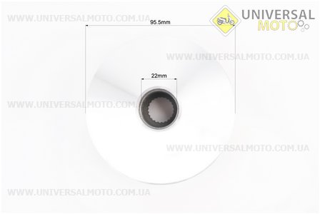 Варіатор передній комплект Suzuki AD 50. TVR (Запчастини на скутер Suzuki / UM3525-V97)