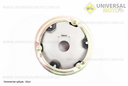 Варіатор передній комплект Suzuki AD 50. TVR (Запчастини на скутер Suzuki / UM3525-V97)