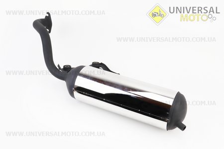 Глушник Honda DIO ZX AF34 / 35, тип 1. Китай (Запчастини на скутер Honda AF34 / UM3526-V56)