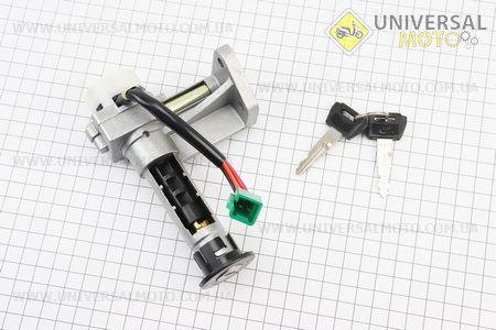 Замок запалювання Suzuki AD 50, тип 2. Китай (Запчастини на скутер Suzuki / UM3526-V64)