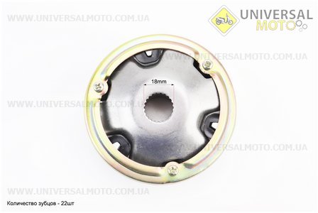 Варіатор передній комплект Suzuki AD 100 з втулкою. Китай (Запчастини на скутер Suzuki / UM3526-V67)