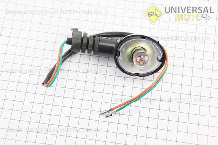 Поворот круглий "малий" (без скла) на гумовій ніжці. Китай (Освітлення повороти / UM3527-V54)