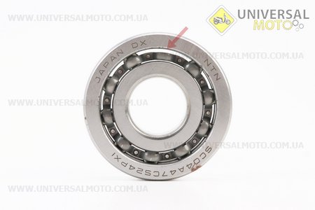 УЦІНКА Підшипник SCO4A47CS24PX1 (20x52x12) коленвала DIO AF18/27, Японія (немає однієї кульки). NTN (Запчастини до японского скутера / UM3528-V25)