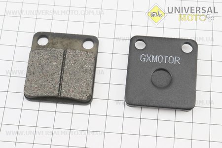 Гальмівні колодки (дискові) Honda DI050 / Tact 50; DAELIM GZ50; SYM- Orbit 50; KYMCO- MXU 400 комплект 2шт. GXmotor (Запчастини до японского скутера / UM3528-V39)