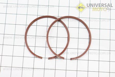 Кільця поршневі Honda DIO ZX50 40мм +0,50 обміднені (замки верхні). VLAND (Запчастини до японского скутера / UM3528-V47)