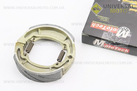Гальмівні колодки барабан Suzuki LET'S / AD100, D=105мм. Mototech (Запчастини до японского скутера / UM3529-V00)