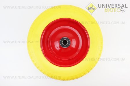 Колесо на тачку "СИЛІКОН" 3,50-8, під вісь 20мм. Китай (Шини / UM3532-V85)