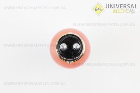 Лампа стопа (велика) 12V21 / 5W помаранчева S25 / BA15D. Китай (Різне / UM3541-V18)