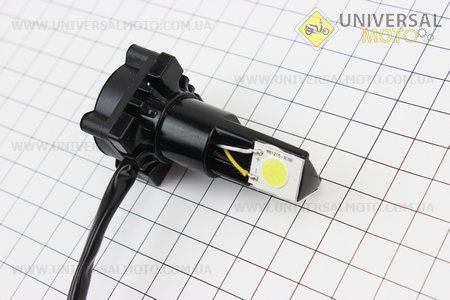 Лампа фари діодний LED-3 SUPER універсальна (комплект різних кріплень), з стабілізатором + стробоскоп. GO! (Різне / UM3541-V21)