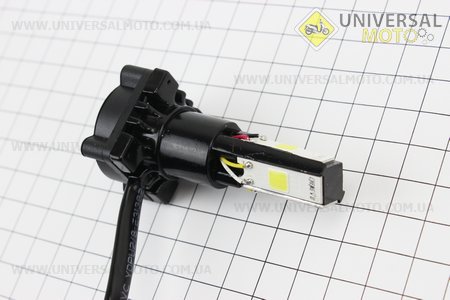 Лампа фари діодний LED-4 SUPER універсальна (комплект різних кріплень), з стабілізатором + стробоскоп. GO! (Різне / UM3541-V22)