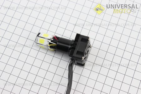 Лампа фари діодний LED-6 SUPER універсальна (комплект різних кріплень), з стабілізатором + стробоскоп. Китай (Різне / UM3541-V86)