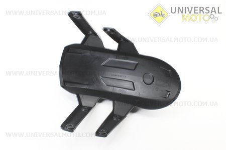 Крило заднє універсальне, кріплення на дві сторони (бризковики) TUNING, ЧОРНИЙ. Китай (Разное / UM3541-V99)