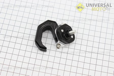 Гачок речовий (метал) подвійний TUNING, ЧОРНИЙ. Китай (Різне / UM3542-V01)