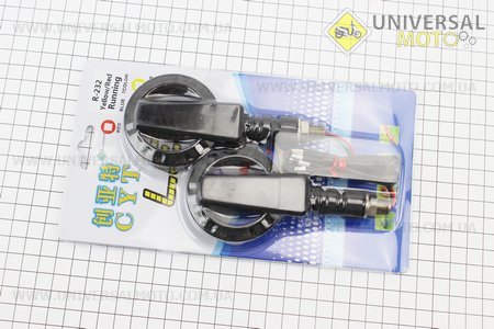 Поворот діодний на гнучкій ніжці + стоп сигнал / габарит LED БУБЛИК "секвентальний", 2 штуки. CYT (Освітлення повороти / UM3542-V15)