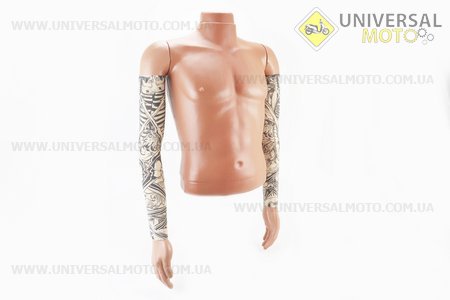 Рукав сонцезахисний комплект 2шт, M-Тату з малюнком UV-M523JC. VEMAR (Мотоекіпировка / UM3542-V25)