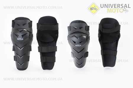 Наколінники захисні (коліно + гомілка) комплект 2 штуки, чорний, S-186. VEMAR (Мотоекіпировка / UM3542-V49)