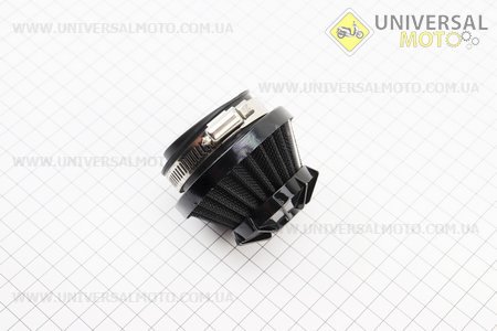 Фільтр повітряний нульовий 35мм прямий "конус" чорний (малий). Китай (Повітряний фільтр / UM3543-V70)