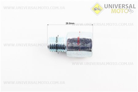 Дзеркал перехідник під кріплення М10 лівий для дзеркал М10 прав. (одна сторона). Китай (Разное / UM3545-V36)