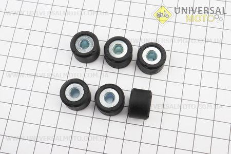 Ролики варіатора 6шт, Suzuki 17 * 12 - 9,5г. Китай (Запчастини до японського скутера / UM3545-V52)