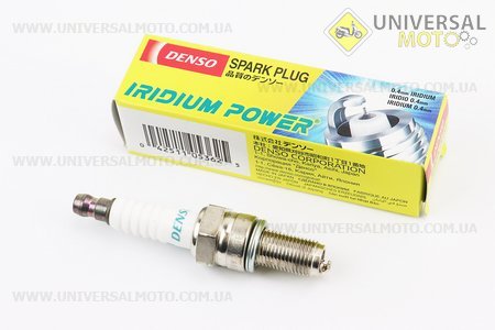 Свічка 4Т IU24 іридієва - M10 L18 - JH/GY6. DENSO (Разное / UM3546-V13)