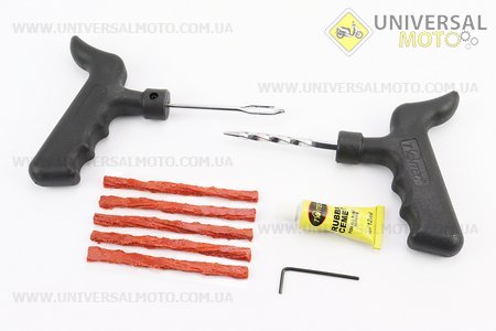 Набір інструменту для швидкого ремонту шин. TAITEC (Мотоінструмент / UM3547-V25)