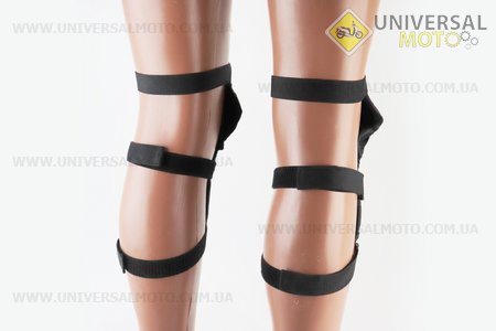 Жилет захисний "МОТОЧЕРЕПАХА" + наколінники захисні (коліно + гомілка) Чорний-XL. Китай (Мотоекіпировка / UM3550-V41)
