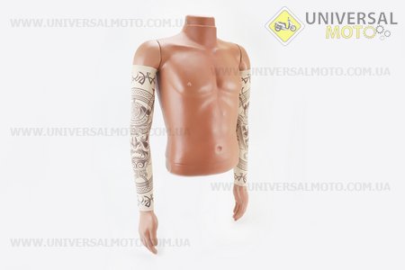 Рукав сонцезахисний комплект 2шт, L-Тату з малюнком UV-M523CS. VEMAR (Мотоекіпировка / UM3551-V26)