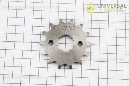 Зірка передня CG / CB-428H-14T (під шліц 5мм) Loncin- JL200-68A/LIFAN. Crocodil (Запчастини на мотоцикл Viper 125-150J / UM3560-V56)