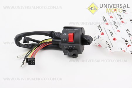 Блок кнопок на кермі правий. TATA (Запчастини на мотоцикл Viper 125-150J / UM3561-V97)