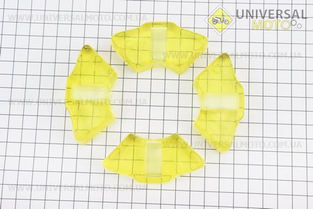 Демпферна гумка заднього колеса (комплект 4шт) "СІЛІКОН". GO! (Запчастини для мопеда Дельта / UM3570-V13)