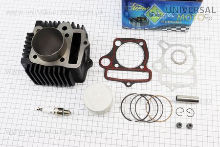 Циліндро поршневий комплект (цпг) 125см.куб.-54мм (палець 14мм, висота циліндра 69мм, висота поршня 39,5мм), (див. фото розмірів). LIPAI (Запчастини для мопеда Дельта / UM3570-V27)