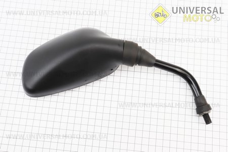 BOXER BM / ВМX 150cc Дзеркало праве чорне "крапля", м10 "DJ221004" (з розборок, новий). BAJAJ (Запчастини на мотоцикли Bajaj / UM3580-V57)