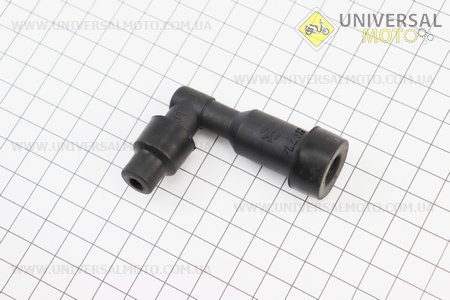 BOXER BM/ВМX 150cм3 Ковпачок свічковий "люлька" 90град "DD111048" (з розбирання, новий). BAJAJ (Запчастини на мотоцикли Bajaj / UM3580-V64)