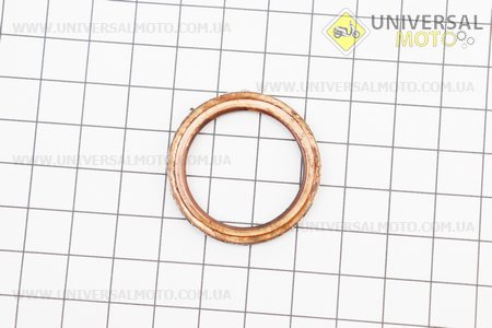 BOXER BM/ВМX 150cм3 Прокладка глушника 34*26мм "CB101114" (з розбирання, новий). BAJAJ (Запчастини на мотоцикли Bajaj / UM3581-V36)