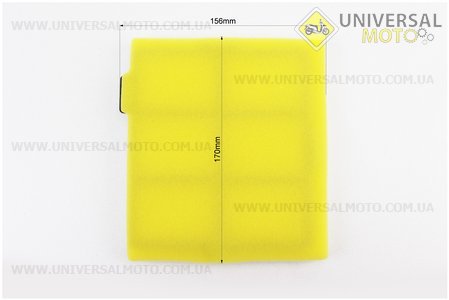 PULSAR P-180сс Фільтр-елемент повітряний "DK121009". BAJAJ (Запчастини на мотоцикли Bajaj / UM3582-V99)