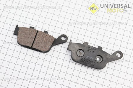 Гальмівні колодки (дискові) комплект GEON Pantera 200 S/N; CR-6; TOSSA; ISSEN. Китай (Запчастини на мотоцикли Geon / UM3590-V52)