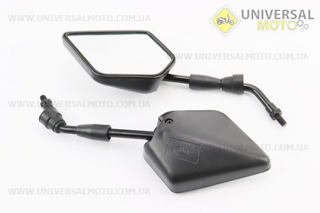 Terra-X 250 (2015) Дзеркала комплект "РОМБ" ЧОРНІ, м8. Китай (Запчастини на мотоцикли Geon / UM3591-V44)
