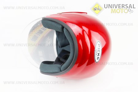 Шолом відкритий АТ-666, ЧЕРВОНИЙ. PICKS (Шоломи / UM3600-V09)