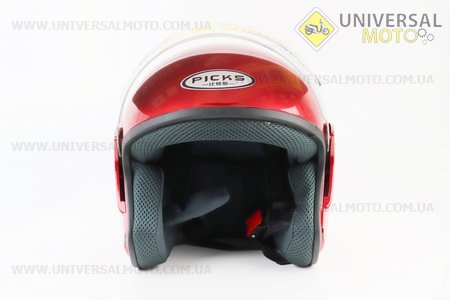 Шолом відкритий АТ-666, ЧЕРВОНИЙ. PICKS (Шоломи / UM3600-V09)